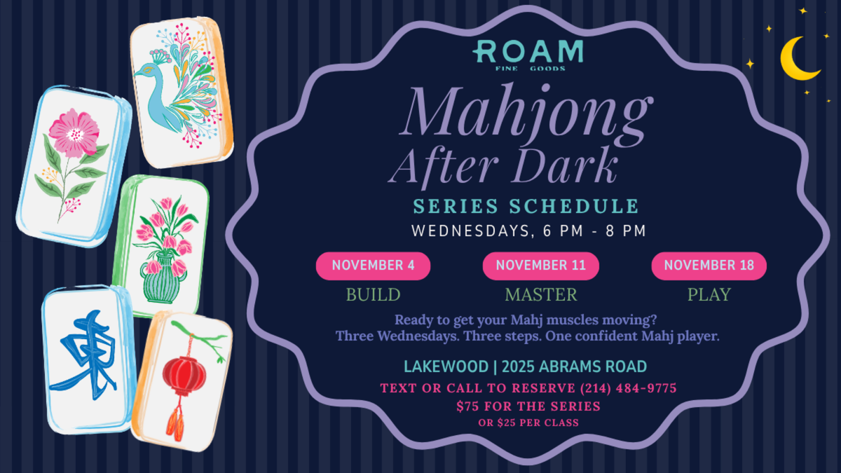 ROAM Mahjong After Dark