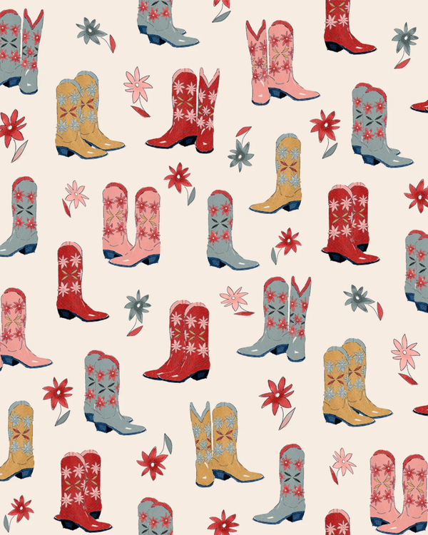 Daisy Boots Linen Quilted Tall Boot Bag alternate view