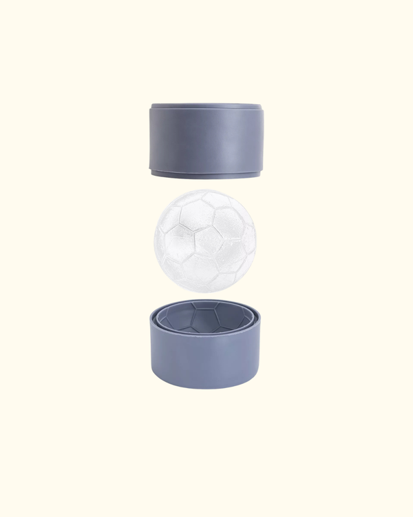 Soccer Ball Ice Molds set of 2 for making large soccer ball shaped ice cubes
