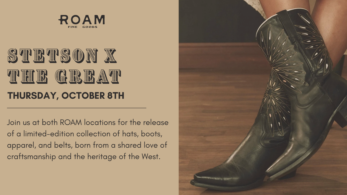 ROAM Stetson x The Great